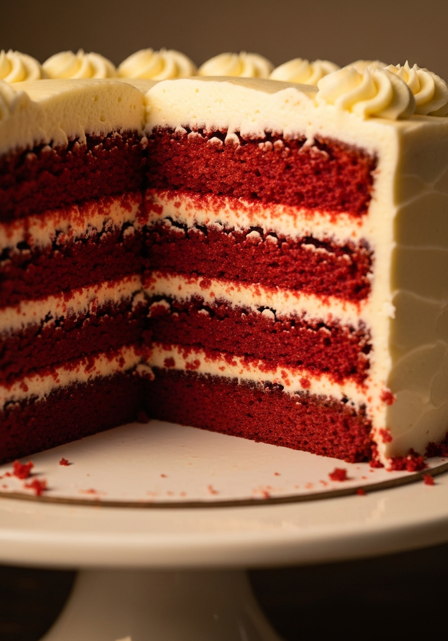 Red Velvet Cream Cheese Cake