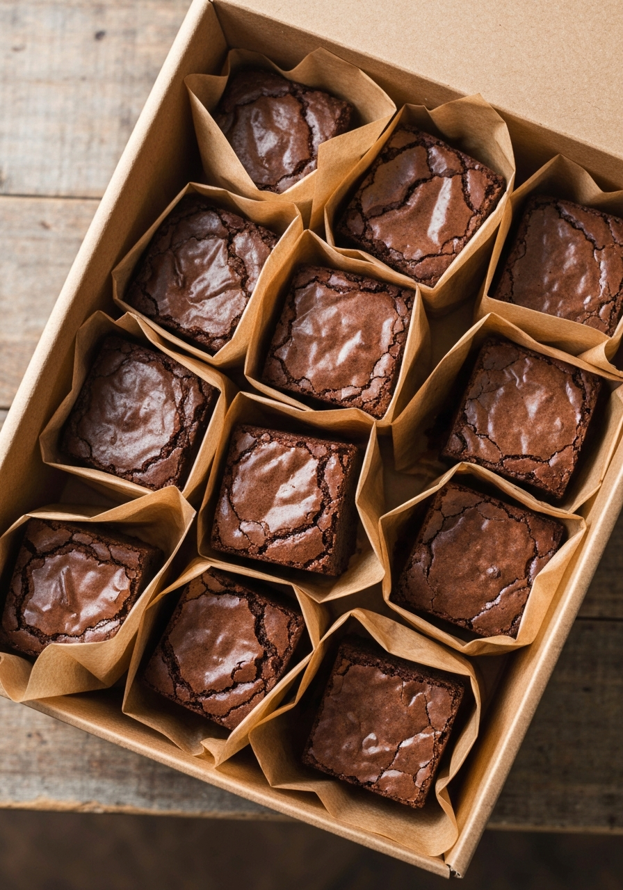 Fudgy Brownie Box