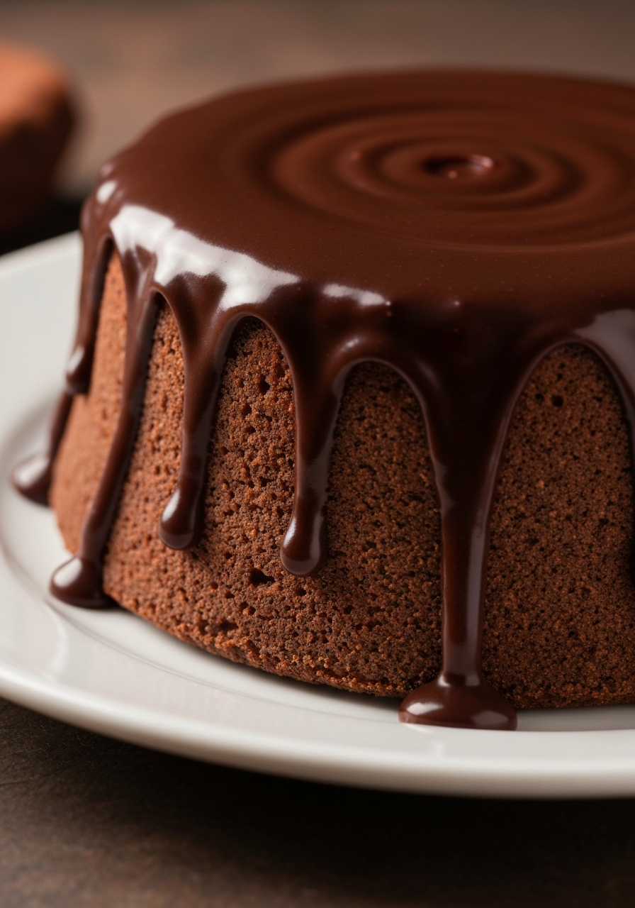 Belgian Chocolate Truffle Cake